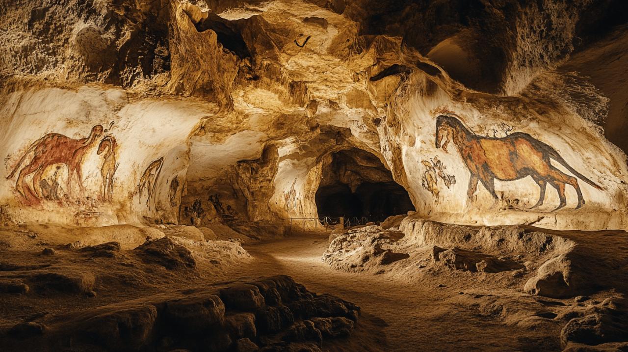 L’art parietal devoile lors d’un voyage dans le temps a la grotte Chauvet 2 en Ardeche